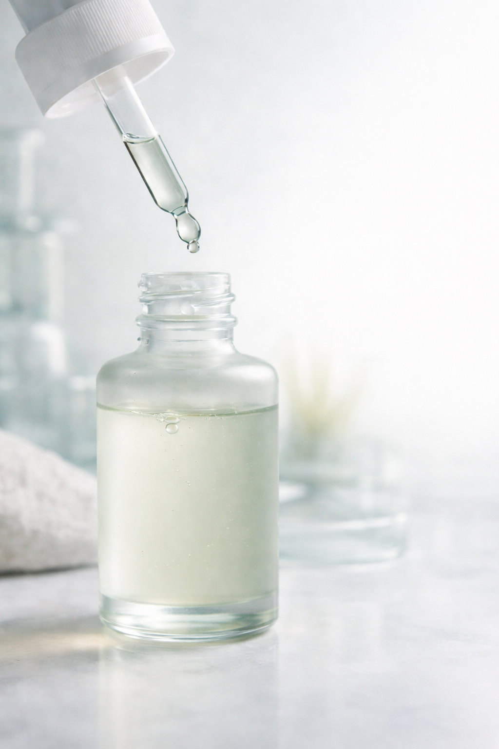 HairBoostCo Scalp Serum bottle with dropper